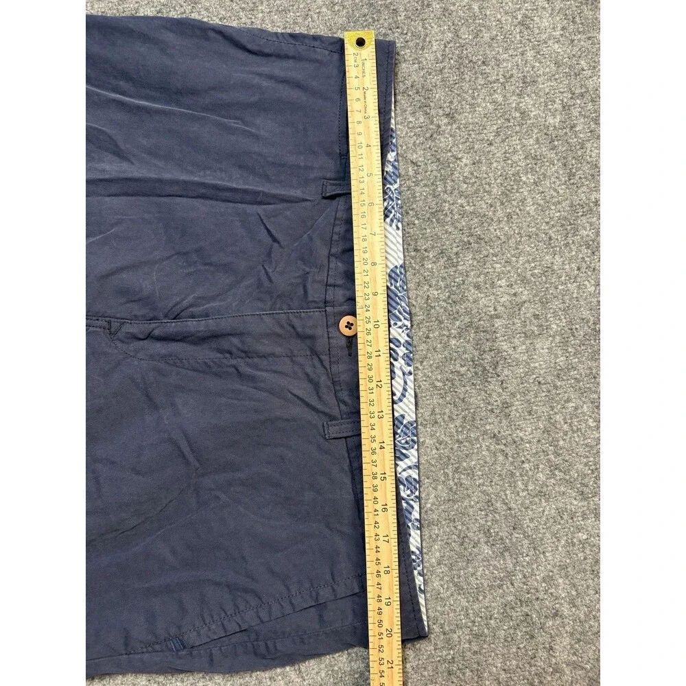 Tommy Bahama Chino Shorts Mens 40 Blue Stretch 9